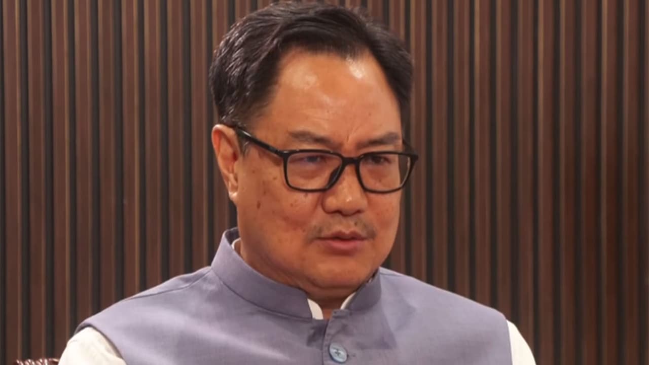 Union Minister Kiren Rijiju (Photo/ANI) Union Minister Kiren Rijiju (Photo/ANI)