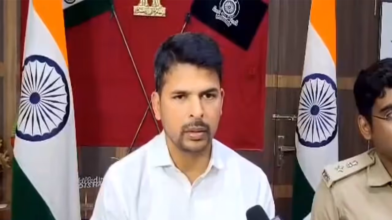 Malkangiri Collector Somesh Kumar Upadhyay (Photo/ANI) Malkangiri Collector Somesh Kumar Upadhyay (Photo/ANI)