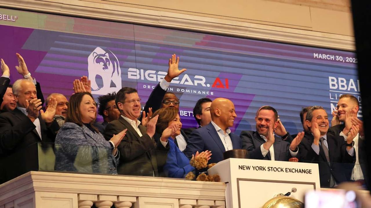 BigBear.ai Stock Hits Over 32 Month High On Bagging Department Of Defense Contract: Retail's Extremely Bullish BigBear.ai Stock Hits Over 32 Month High On Bagging Department Of Defense Contract: Retail's Extremely Bullish