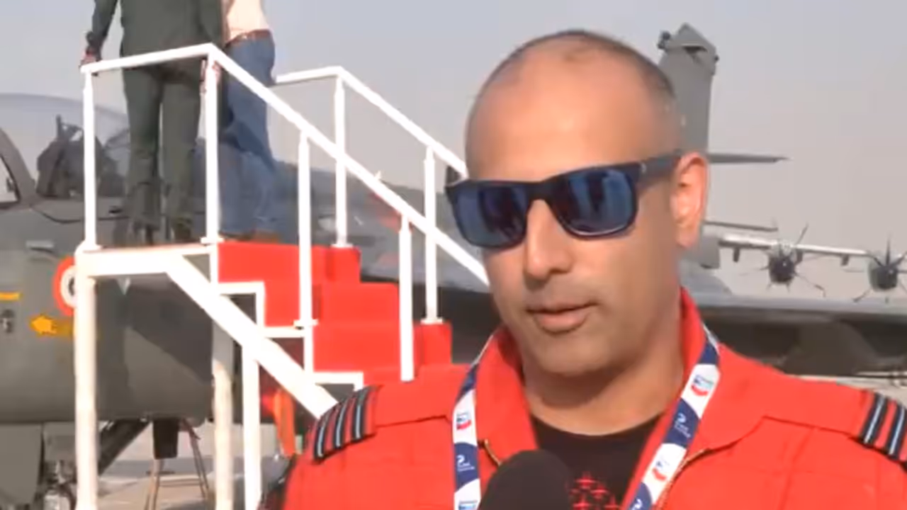 IAF Wing Commander Tejashwar Singh (Photo: ANI) IAF Wing Commander Tejashwar Singh (Photo: ANI)