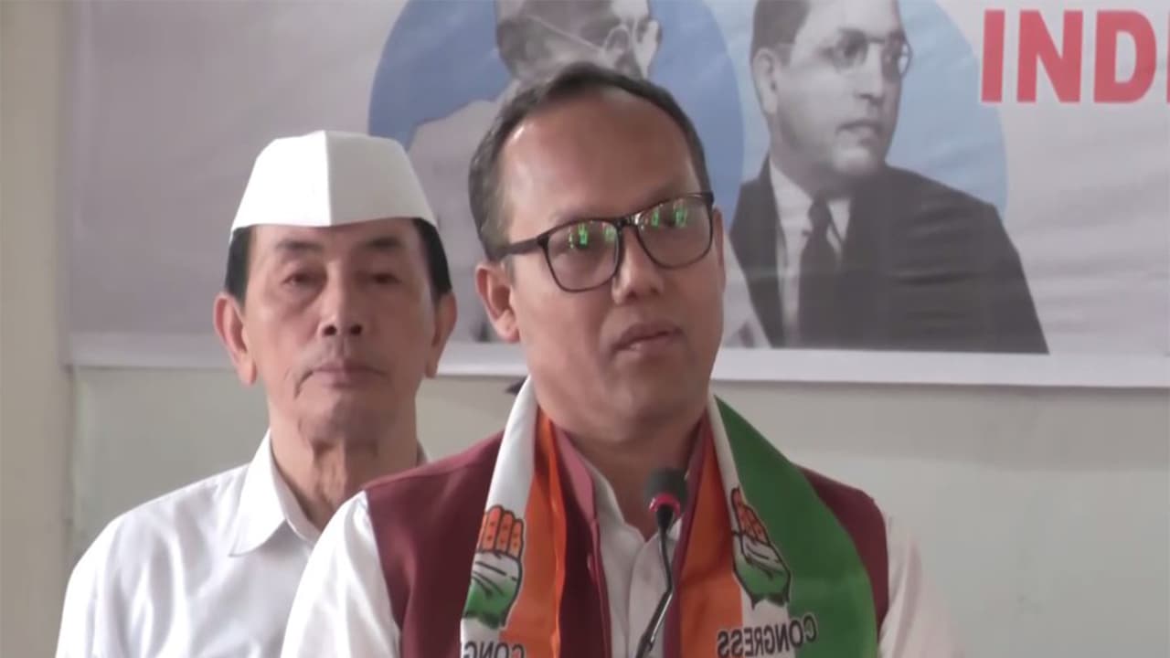 MPCC President Keisham Meghachandra (Photo: ANI)