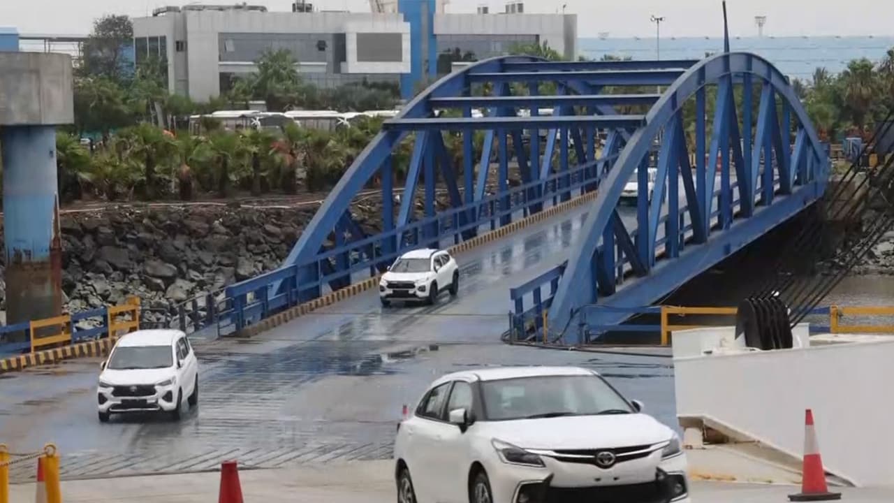 Mundra becomes India’s largest auto export hub (Photo ANI) Mundra becomes India’s largest auto export hub (Photo ANI)