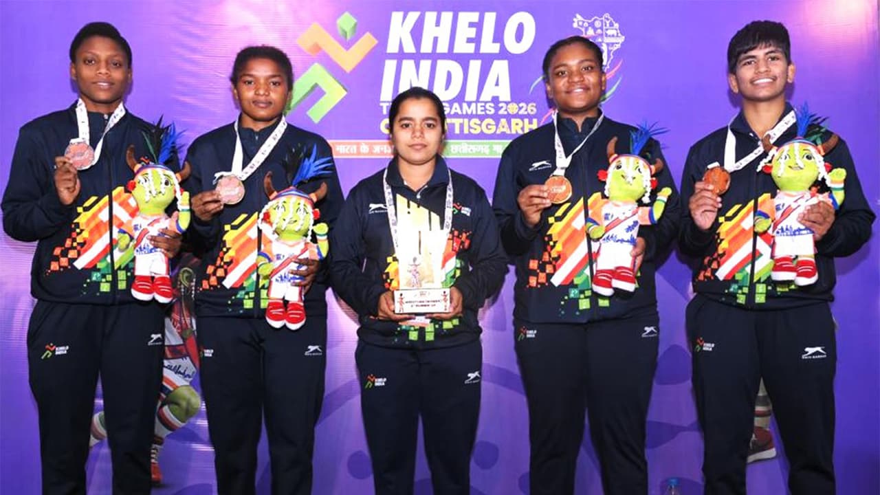Karnataka ropes in three golds and one silver won by their wrestlers from the Siddi community. (Photo/SAI Media) Karnataka ropes in three golds and one silver won by their wrestlers from the Siddi community. (Photo/SAI Media)