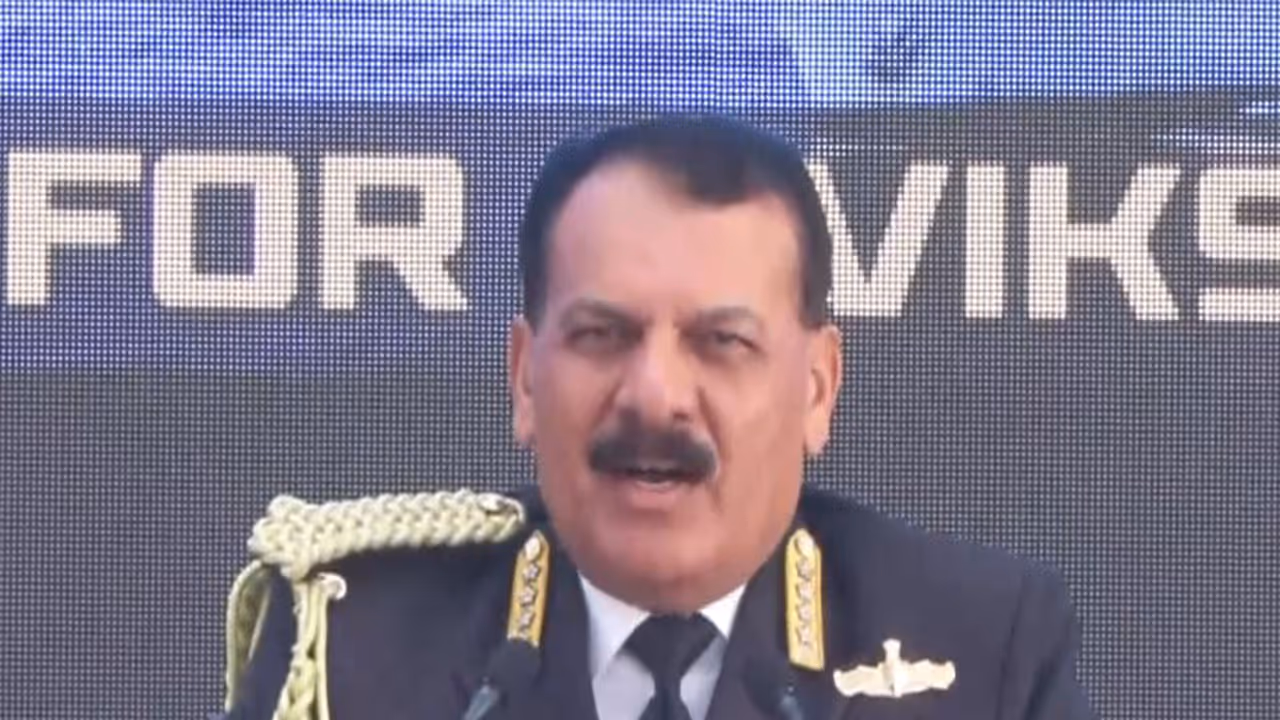 Chief of Naval Staff Admiral Dinesh K Tripathi (Photo/ANI) Chief of Naval Staff Admiral Dinesh K Tripathi (Photo/ANI)