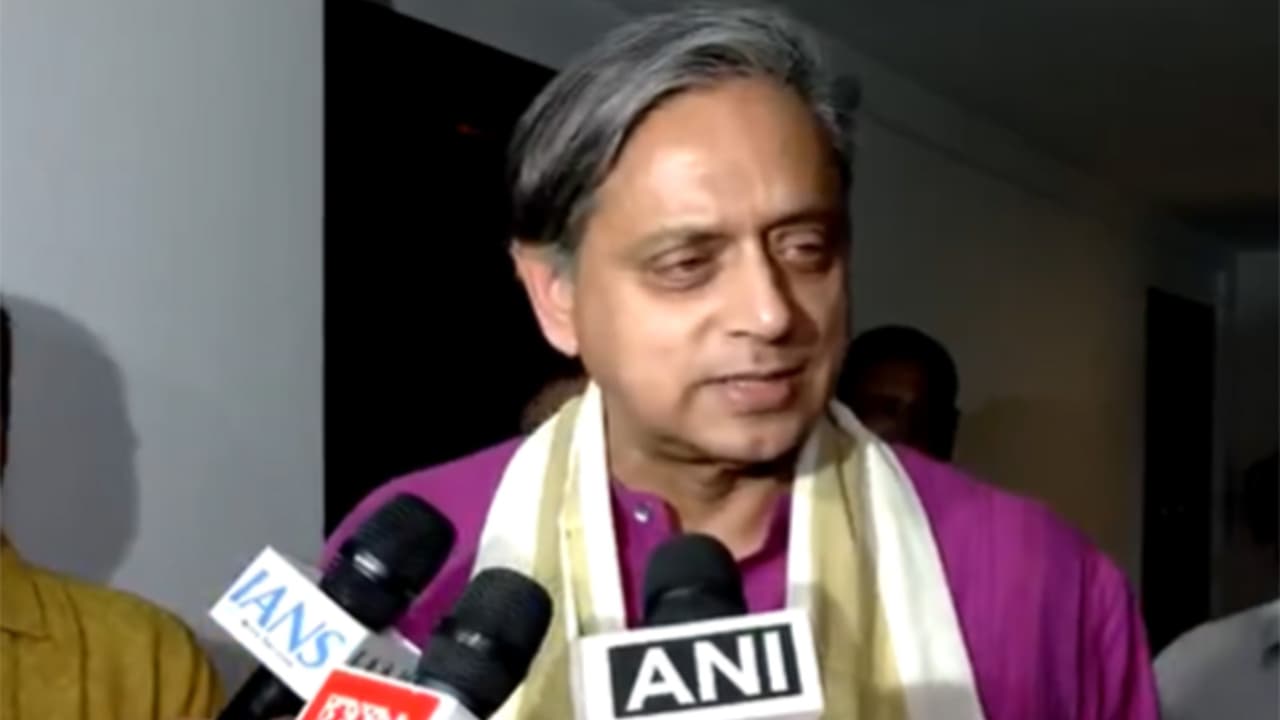 Congress MP Shashi Tharoor (Photo/ANI) Congress MP Shashi Tharoor (Photo/ANI)