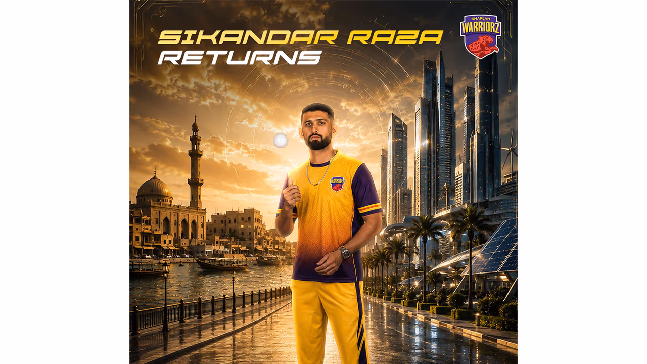 Sikandar Raza. (Photo/DP World) Sikandar Raza. (Photo/DP World)