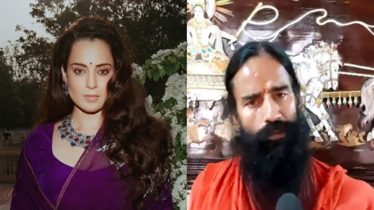 Kangana Ranaut (Photo/Instagram/@kanganaranaut), Baba Ramdev (Photo/ANI) Kangana Ranaut (Photo/Instagram/@kanganaranaut), Baba Ramdev (Photo/ANI)