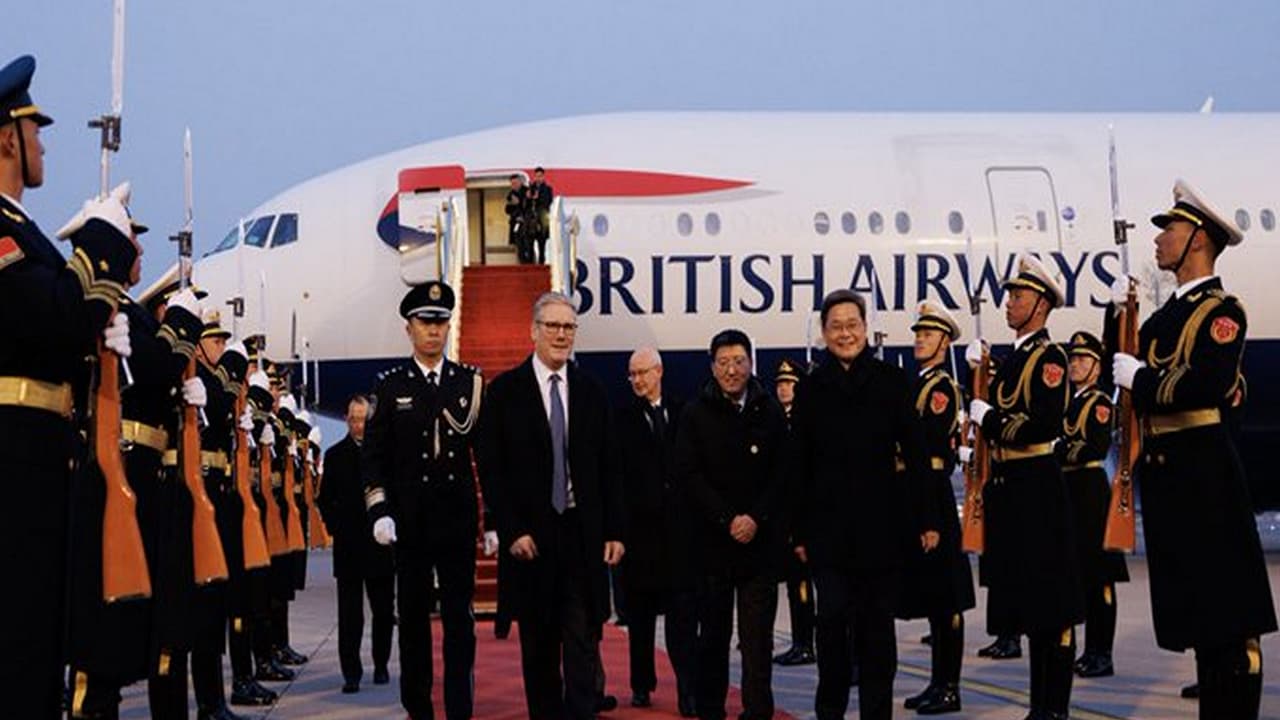 British PM Keir Starmer reaches China (Photo/X/@Keir_Starmer) British PM Keir Starmer reaches China (Photo/X/@Keir_Starmer)