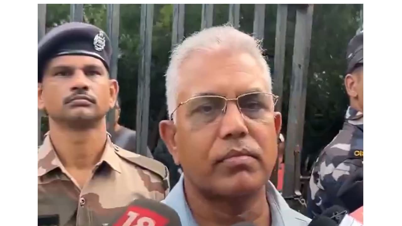 West Bengal minister Dilip Ghosh (Photo/ANI) West Bengal minister Dilip Ghosh (Photo/ANI)