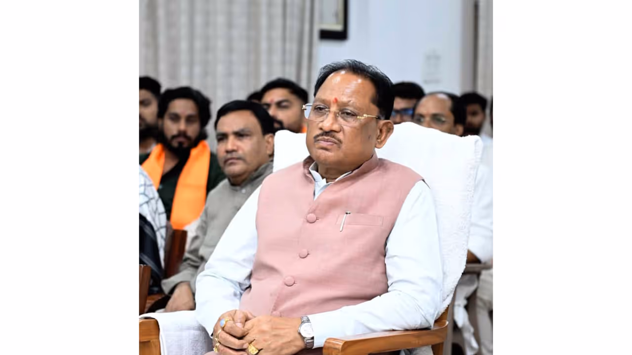 Chhattisgarh Chief Minister Vishnu Deo Sai (File Photo/ANI) Chhattisgarh Chief Minister Vishnu Deo Sai (File Photo/ANI)