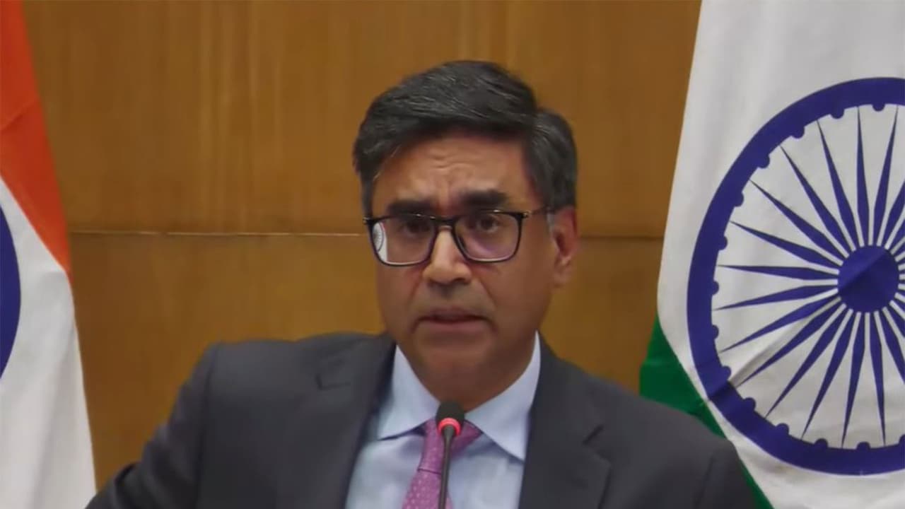 Foreign Secretary Vikram Misri (Photo/YouTube/MEA) Foreign Secretary Vikram Misri (Photo/YouTube/MEA)
