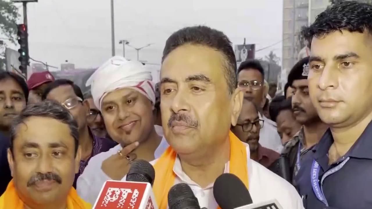 West Bengal Leader of Opposition and BJP MLA Suvendu Adhikari (Photo/ANI)