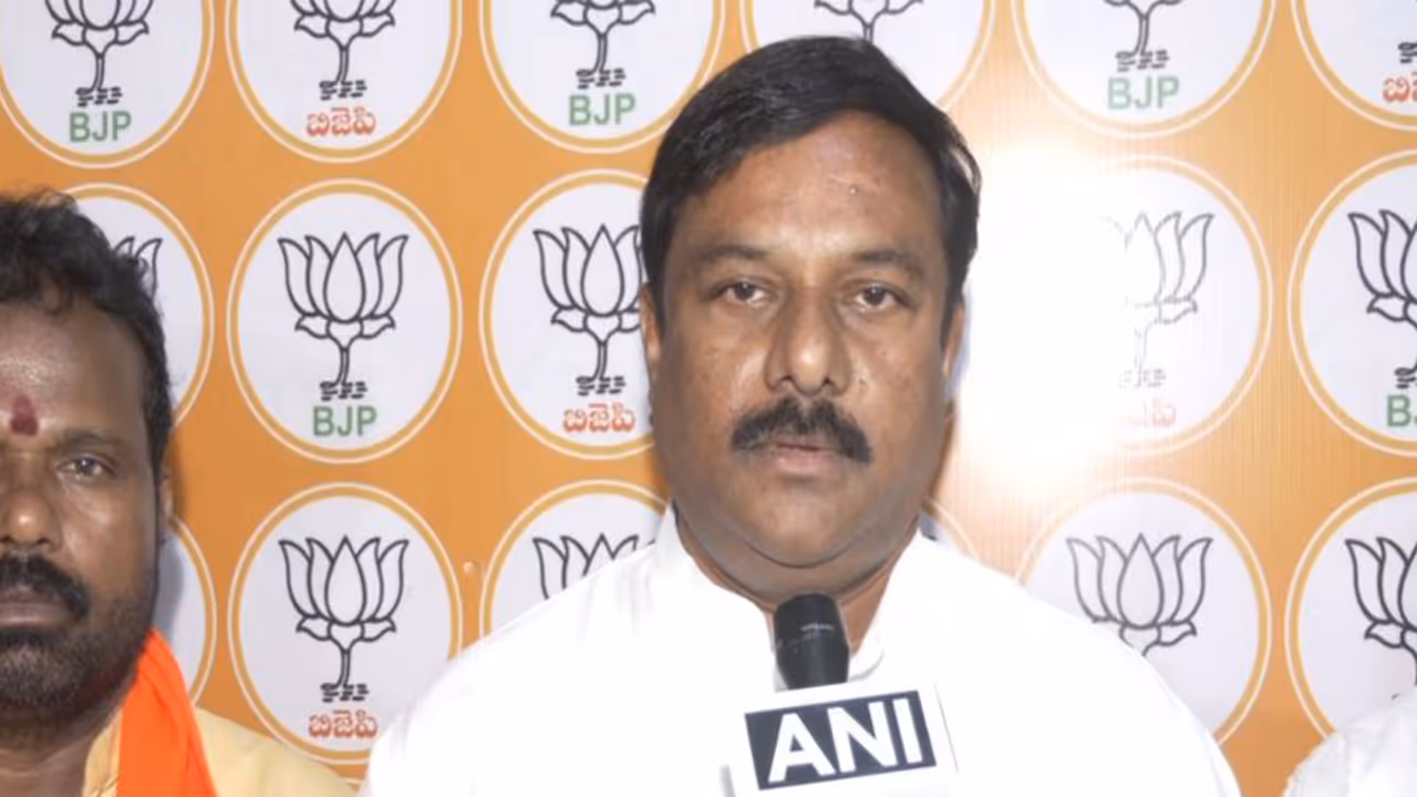 BJP MLA Alleti Maheshwar Reddy (Photo/ANI) BJP MLA Alleti Maheshwar Reddy (Photo/ANI)