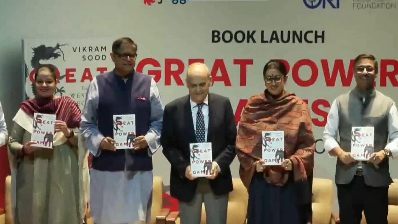 ‘Great Power Games’ by former R&AW Chief Vikram Sood unveiled in New Delhi (Photo/ANI)