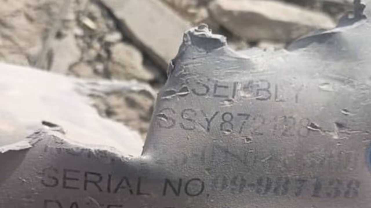 Visuals of "missile debris" allegedly from Surab airstrike by Pakistan, as claimed by Baloch leader Mir Yar Baloch (Photo/X/@miryar_baloch) Visuals of "missile debris" allegedly from Surab airstrike by Pakistan, as claimed by Baloch leader Mir Yar Baloch (Photo/X/@miryar_baloch)