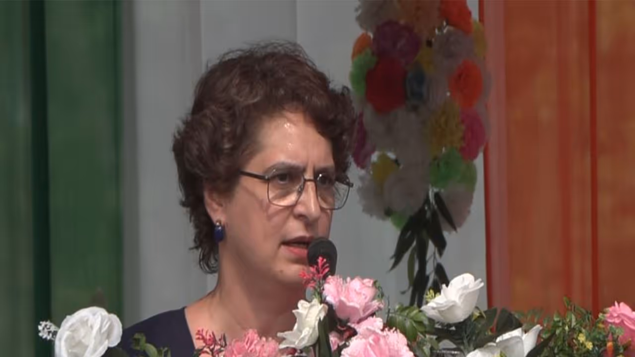 Congress leader Priyanka Gandhi Vadra (File Photo/ANI) Congress leader Priyanka Gandhi Vadra (File Photo/ANI)