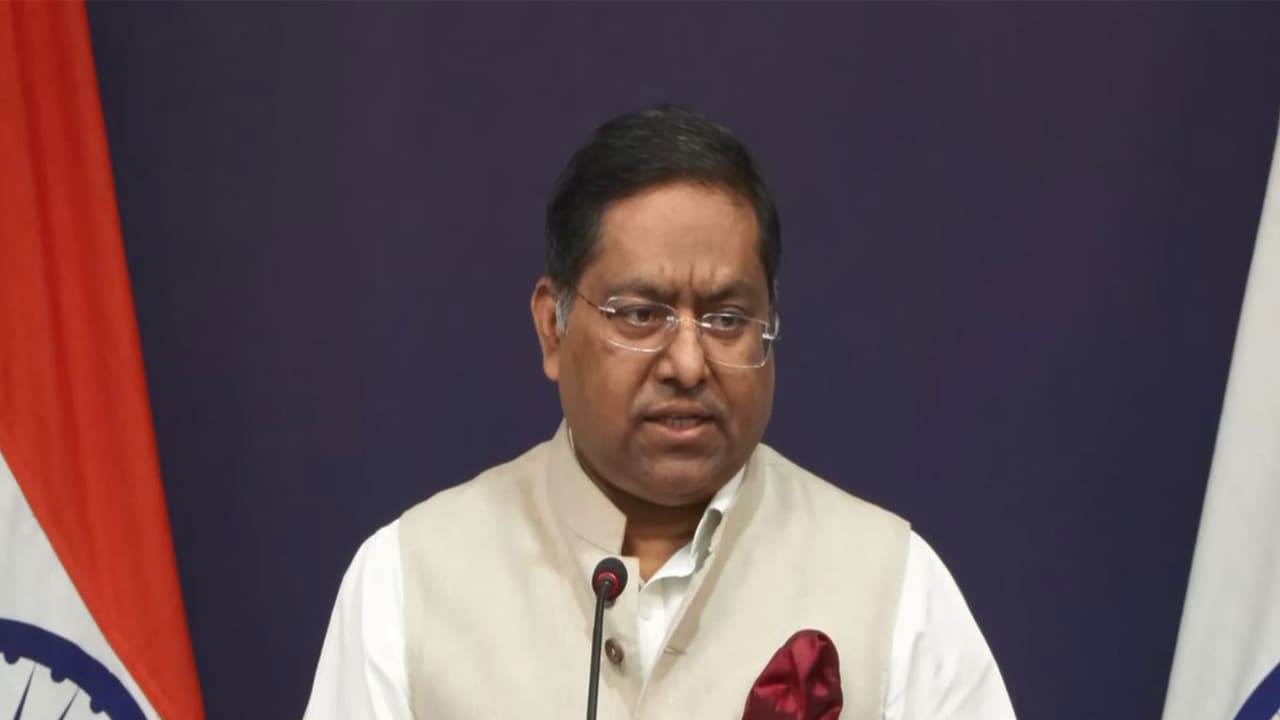 MEA Spokesperson Randhir Jaiswal (Photo/YouTube/MEAIndia) MEA Spokesperson Randhir Jaiswal (Photo/YouTube/MEAIndia)