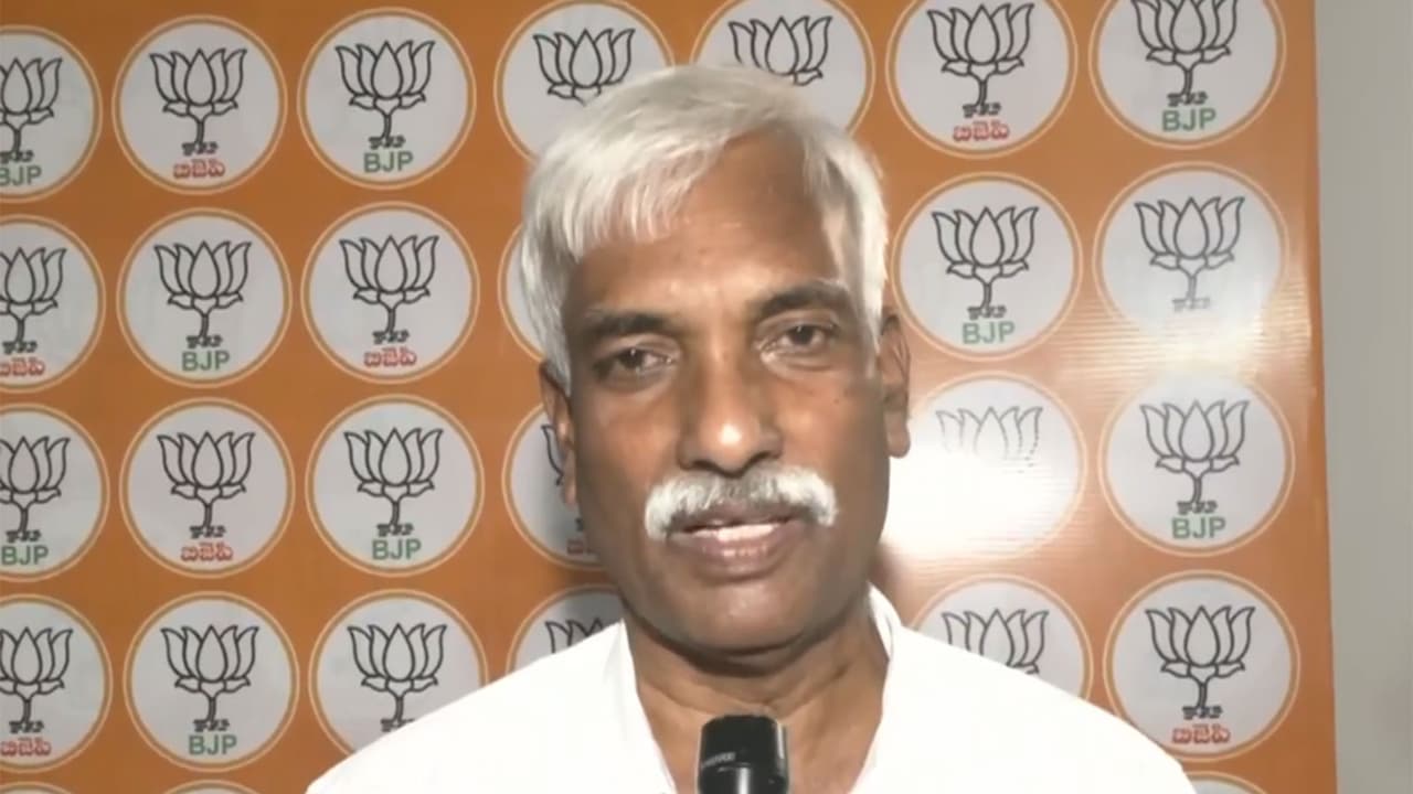 BJP leader Prakash Reddy (Photo/ANI) BJP leader Prakash Reddy (Photo/ANI)