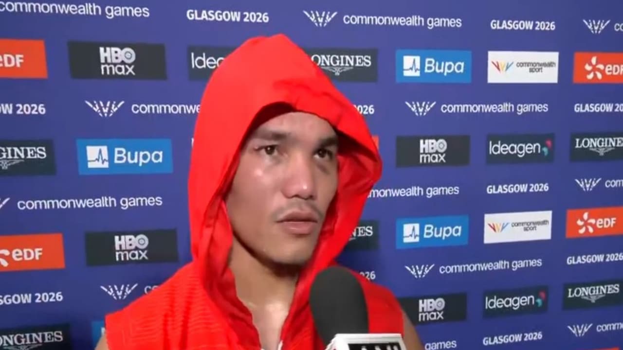 Indian boxer Jadumani (Photo: ANI) Indian boxer Jadumani (Photo: ANI)