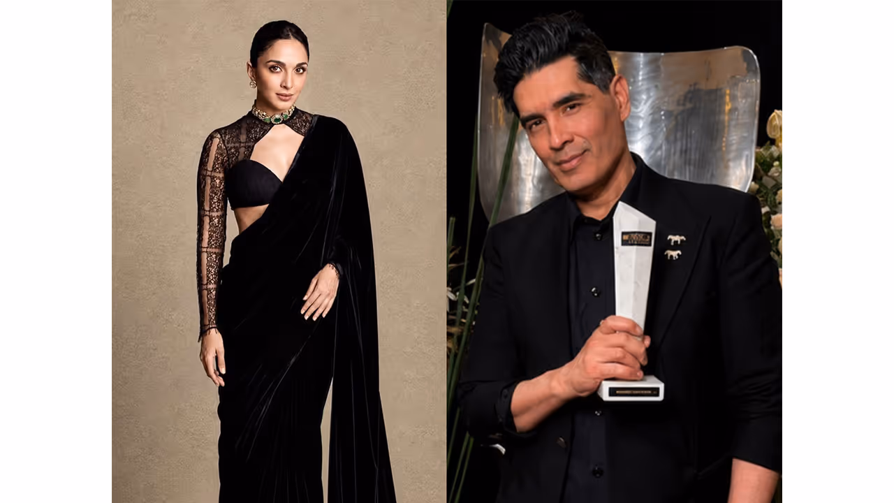 Kiara Advani and Manish Malhotra (Photo/Instagram@manishmalhotra05) Kiara Advani and Manish Malhotra (Photo/Instagram@manishmalhotra05)
