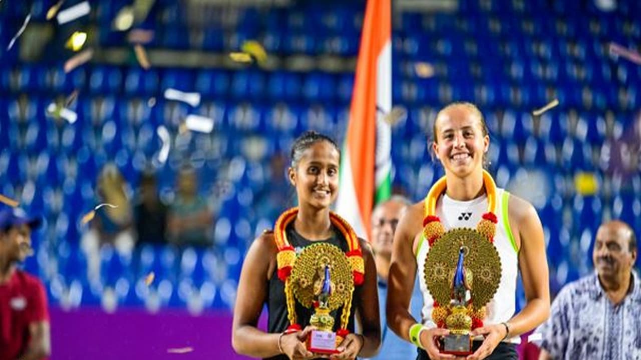 Vaishnavi and Hanne (from left to right). (Photo: ITF) Vaishnavi and Hanne (from left to right). (Photo: ITF)