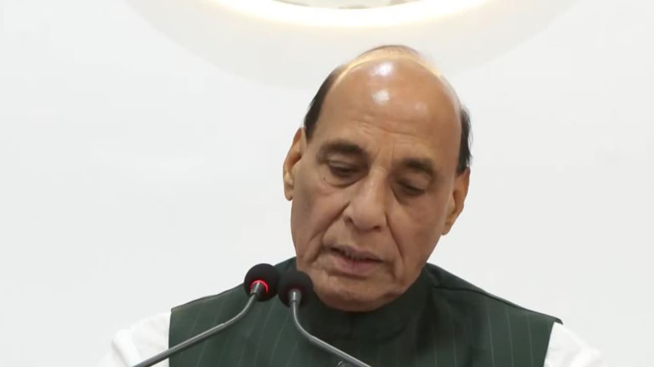Defence Minister rajnath Singh (Photo/ANI) Defence Minister rajnath Singh (Photo/ANI)
