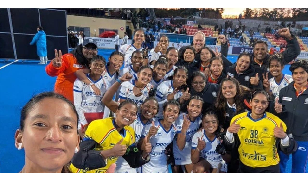 India women's junior hockey team (Photo: X/@KirenRijiju) India women's junior hockey team (Photo: X/@KirenRijiju)
