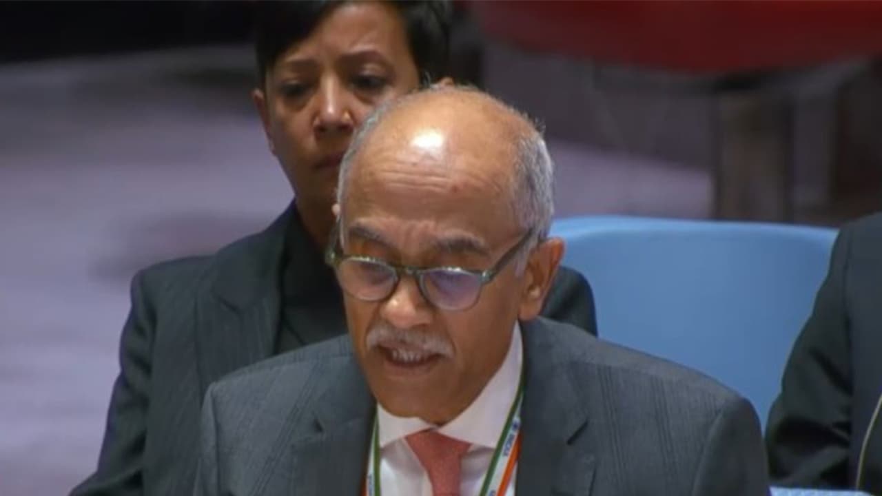 Permanent Representative of India to the United Nations Parvathaneni Harish (Photo/ UN Web TV) Permanent Representative of India to the United Nations Parvathaneni Harish (Photo/ UN Web TV)