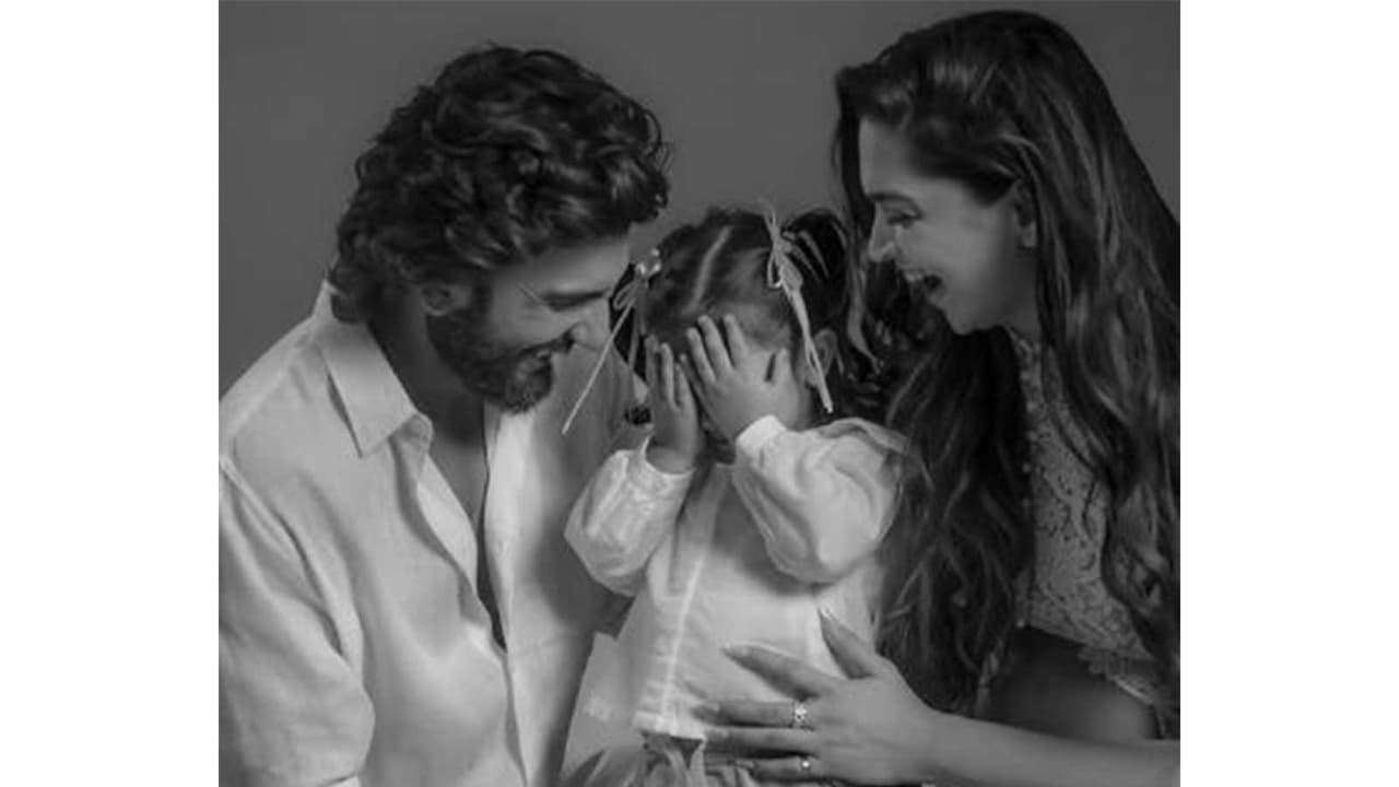Deepika Padukone, Ranveer Singh with their daughter Dua (Image source: Deepika's Instagram) Deepika Padukone, Ranveer Singh with their daughter Dua (Image source: Deepika's Instagram)