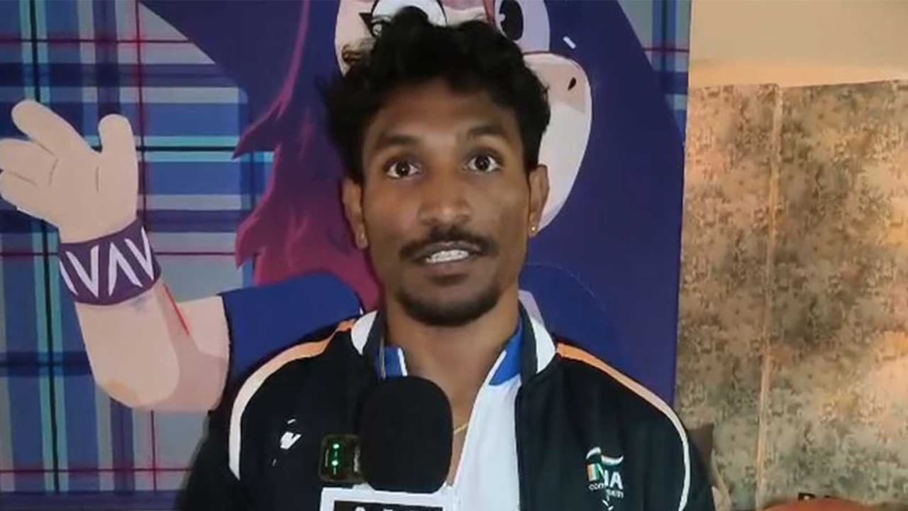 Indian triple jumper Selva Prabhu. (Photo: ANI) Indian triple jumper Selva Prabhu. (Photo: ANI)
