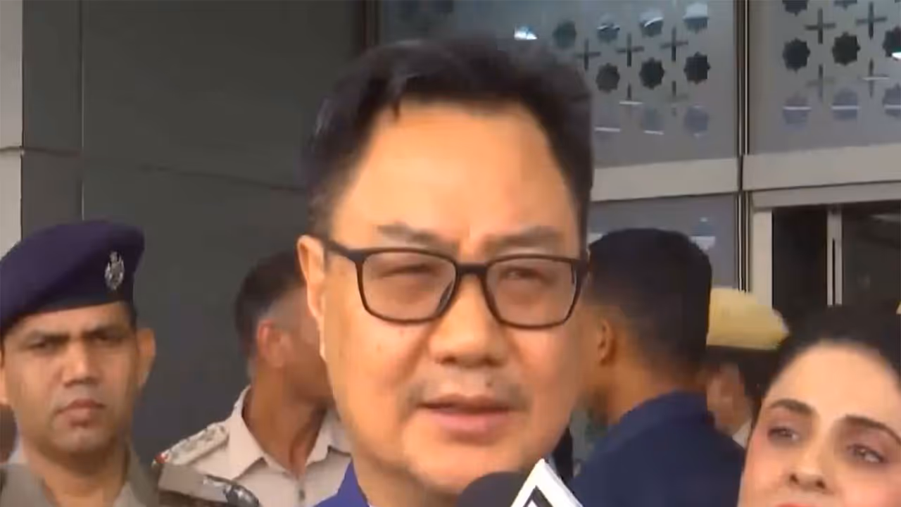 Union Minister Kiren Rijiju (Photo/ANI) Union Minister Kiren Rijiju (Photo/ANI)