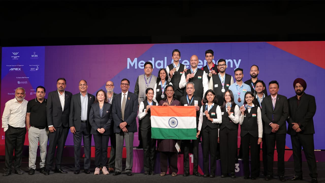 India wins 13 medals at Commonwealth Cue Sports C'ships (Photo: Commonwealth Cue Sports Championships) India wins 13 medals at Commonwealth Cue Sports C'ships (Photo: Commonwealth Cue Sports Championships)