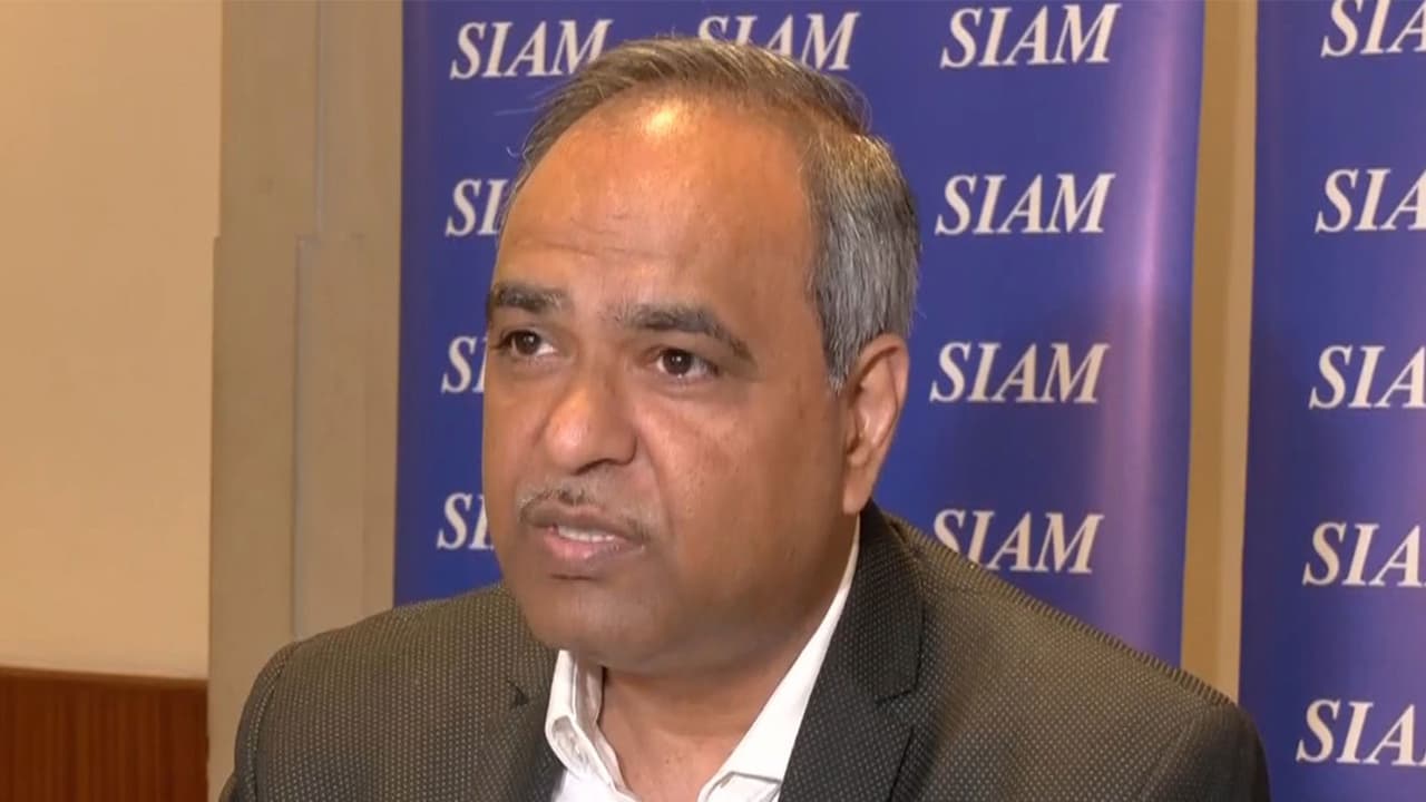 Shailesh Chandra, President, Society of Indian Automobile Manufacturers (SIAM) (Photo ANI) Shailesh Chandra, President, Society of Indian Automobile Manufacturers (SIAM) (Photo ANI)