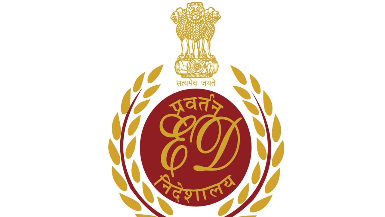 The Enforcement Directorate (ED) logo (Representative Image) The Enforcement Directorate (ED) logo (Representative Image)