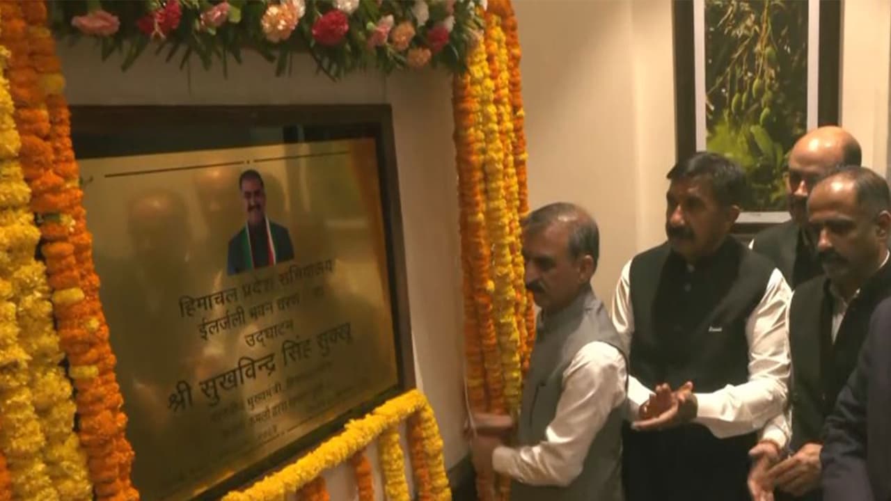 Himachal Pradesh Chief Minister Sukhvinder Singh Sukhu (Photo/ANI) Himachal Pradesh Chief Minister Sukhvinder Singh Sukhu (Photo/ANI)