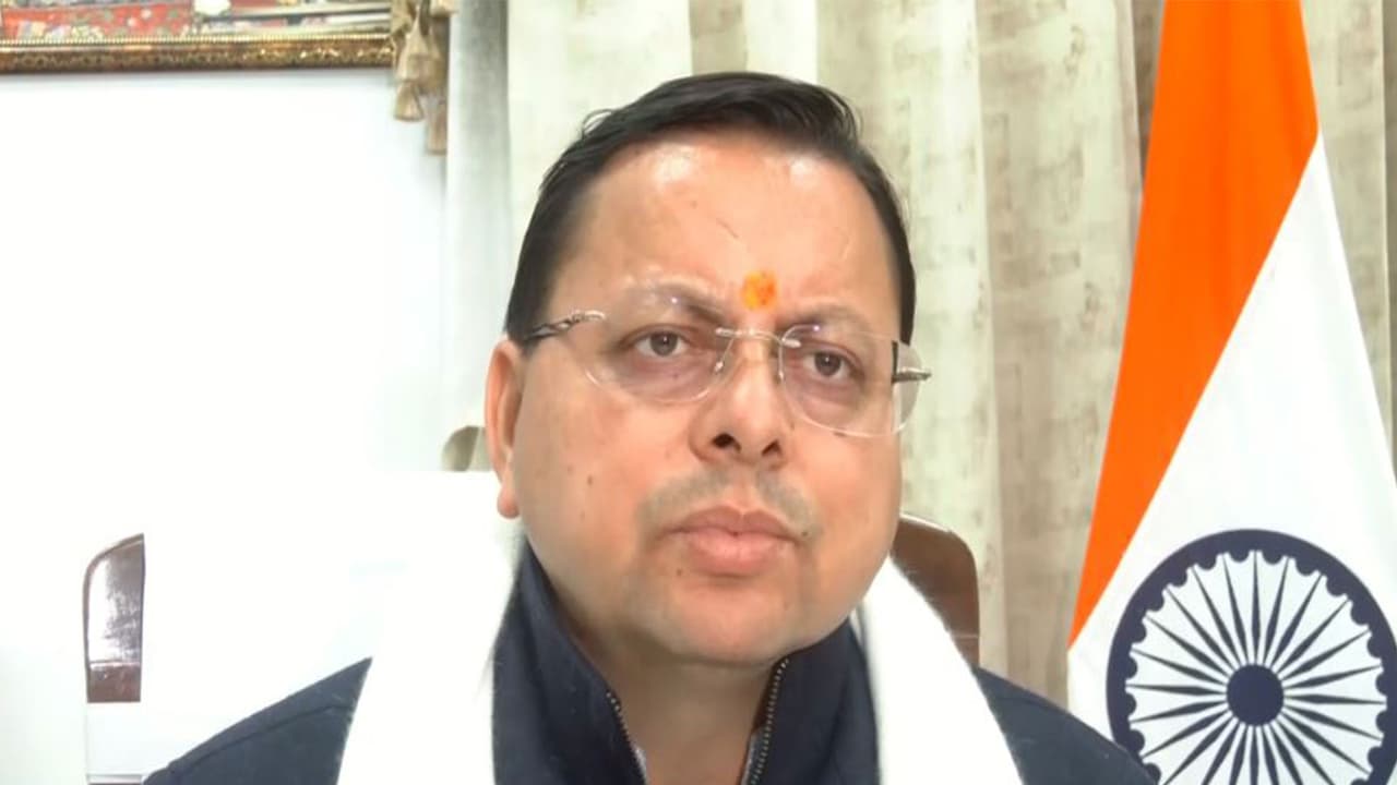 Uttarakhand Chief Minister Pushkar Singh Dhami. (Photo/ANI) Uttarakhand Chief Minister Pushkar Singh Dhami. (Photo/ANI)