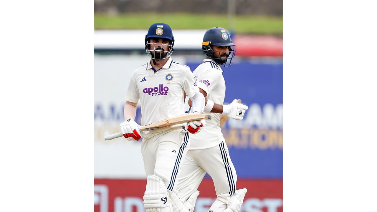 KL Rahul and Devdutt Padikkal. (Photo: ANI) KL Rahul and Devdutt Padikkal. (Photo: ANI)