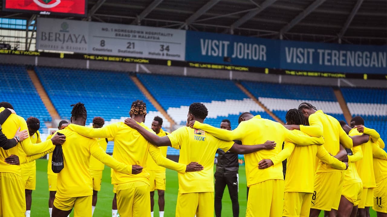 Ghana players. (Photo:X/@GhanaBlackstars) Ghana players. (Photo:X/@GhanaBlackstars)