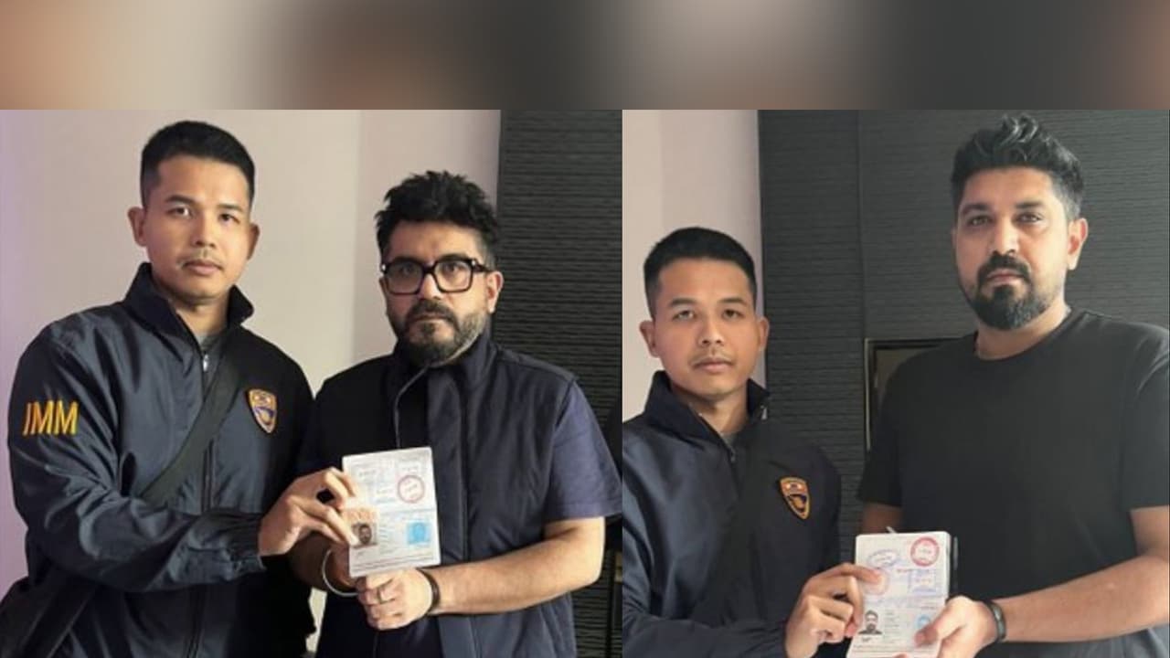 Gaurav Luthra and Saurabh Luthra in detention in Thailand (Photo/Thailand Police) Gaurav Luthra and Saurabh Luthra in detention in Thailand (Photo/Thailand Police)