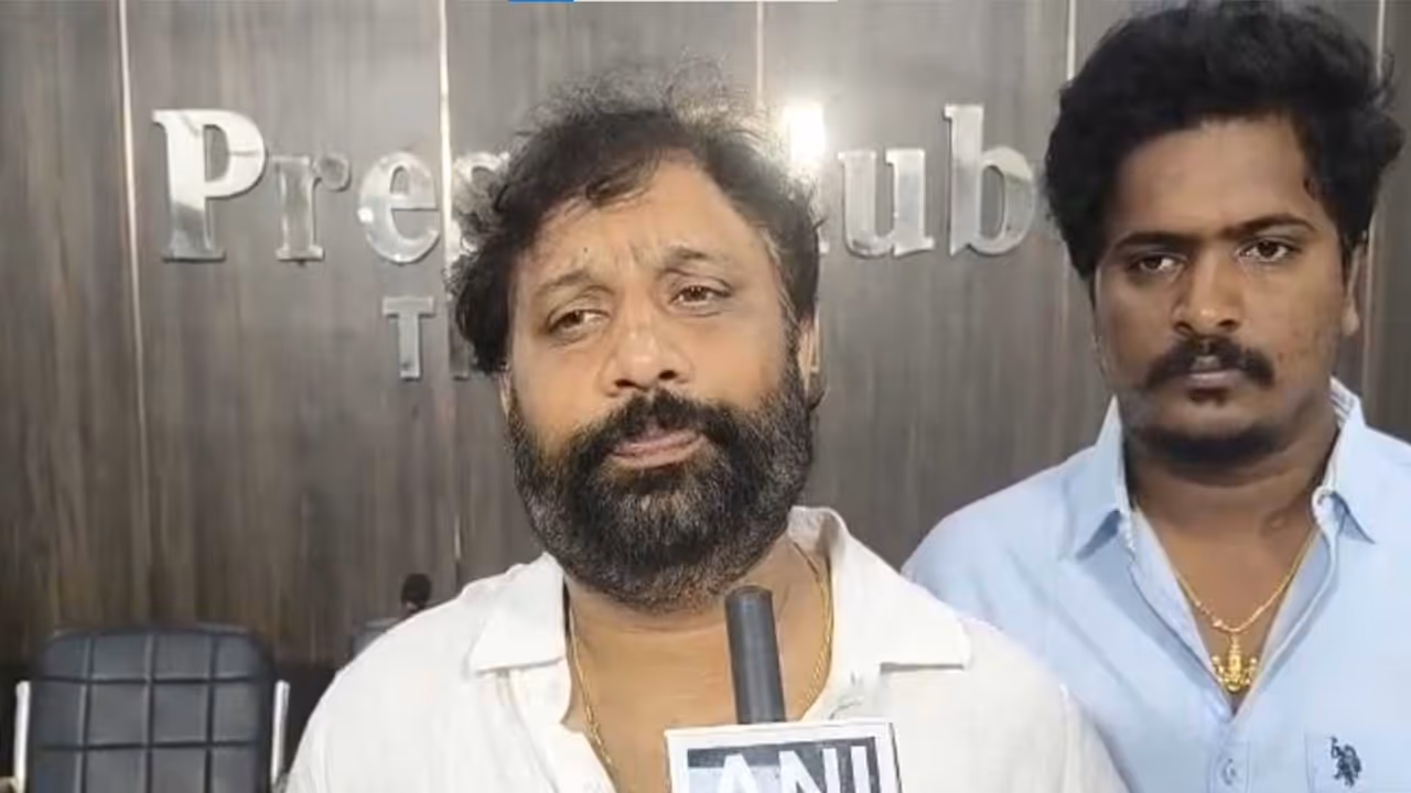 Jana Sena leader Kiran Royal (Photo/ANI) Jana Sena leader Kiran Royal (Photo/ANI)