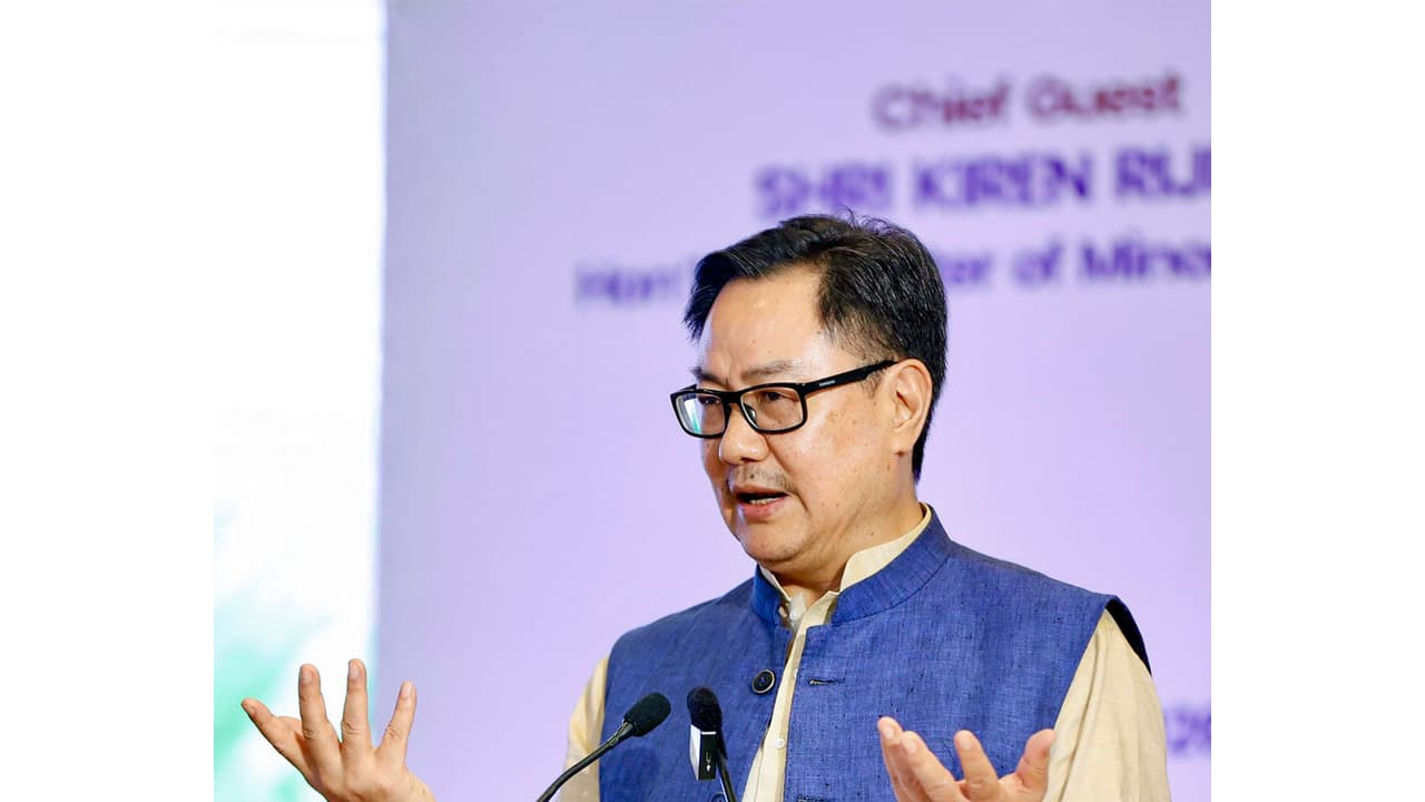 Union Minister Kiren Rijiju (Photo/ANI) Union Minister Kiren Rijiju (Photo/ANI)