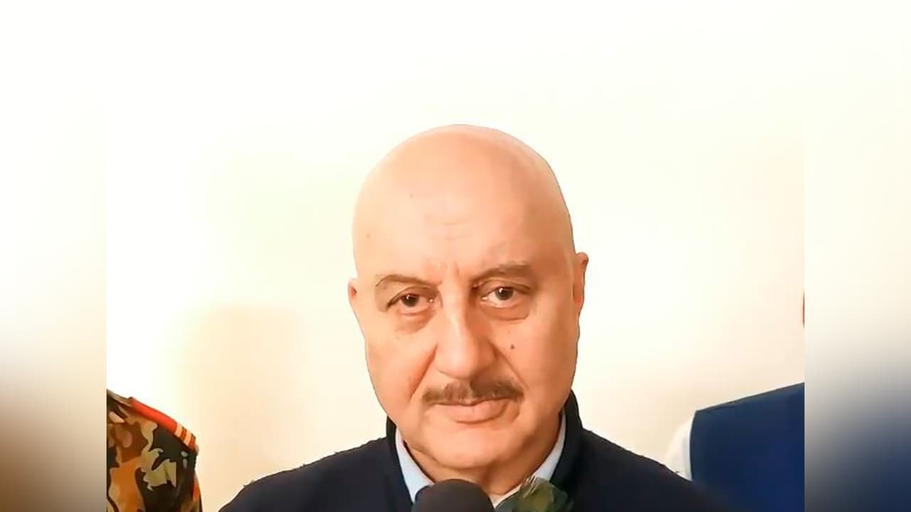 Actor Anupam Kher (Photo/ANI) Actor Anupam Kher (Photo/ANI)