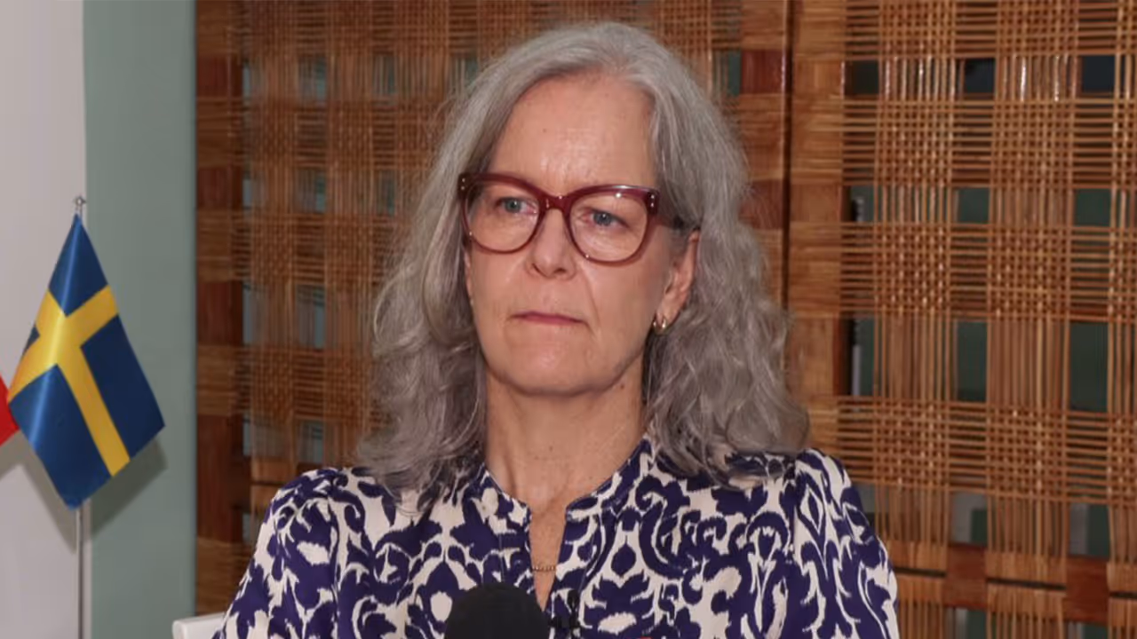 Swedish Ambassador to India Petra Menander (Photo/ANI) Swedish Ambassador to India Petra Menander (Photo/ANI)