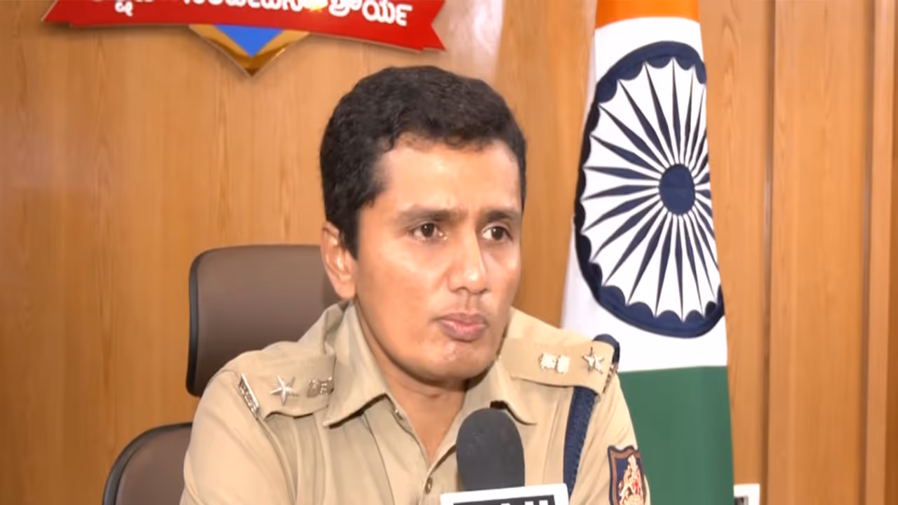 DCP (North East Bengaluru) G.K. Mithun Kumar (Photo/ANI) DCP (North East Bengaluru) G.K. Mithun Kumar (Photo/ANI)