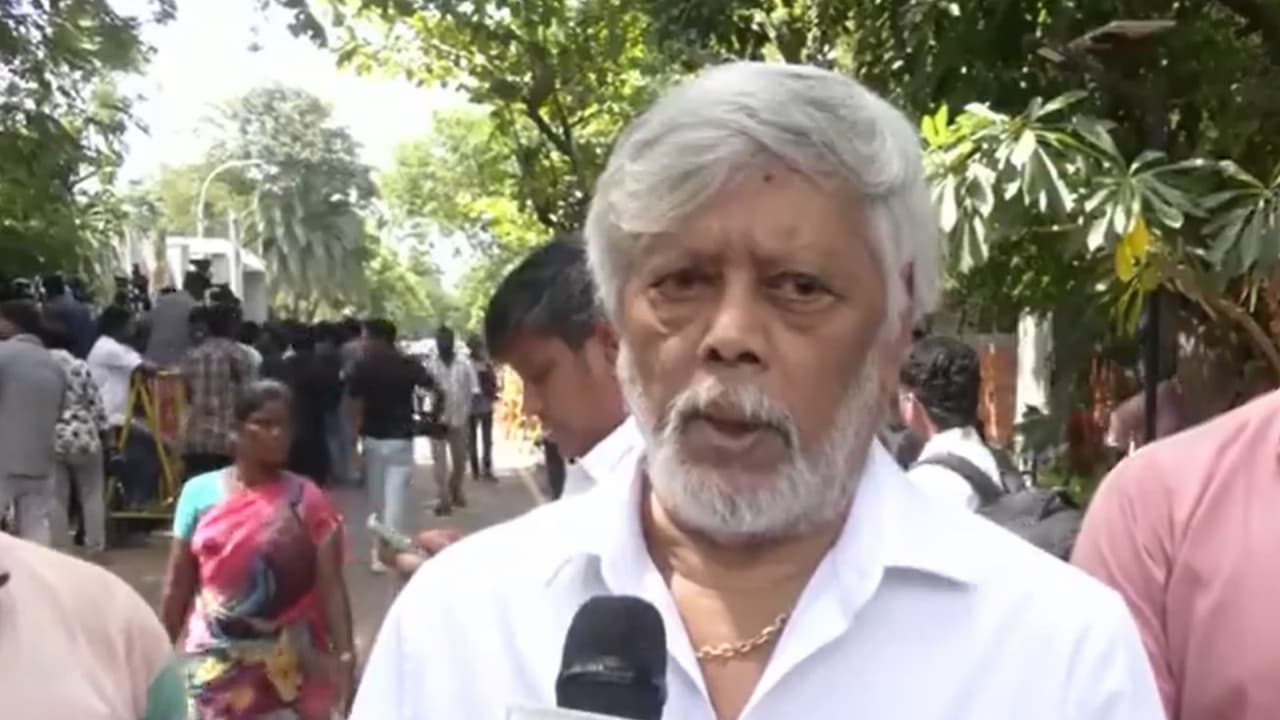 Actor Thiagarajan (Photo/ANI) Actor Thiagarajan (Photo/ANI)