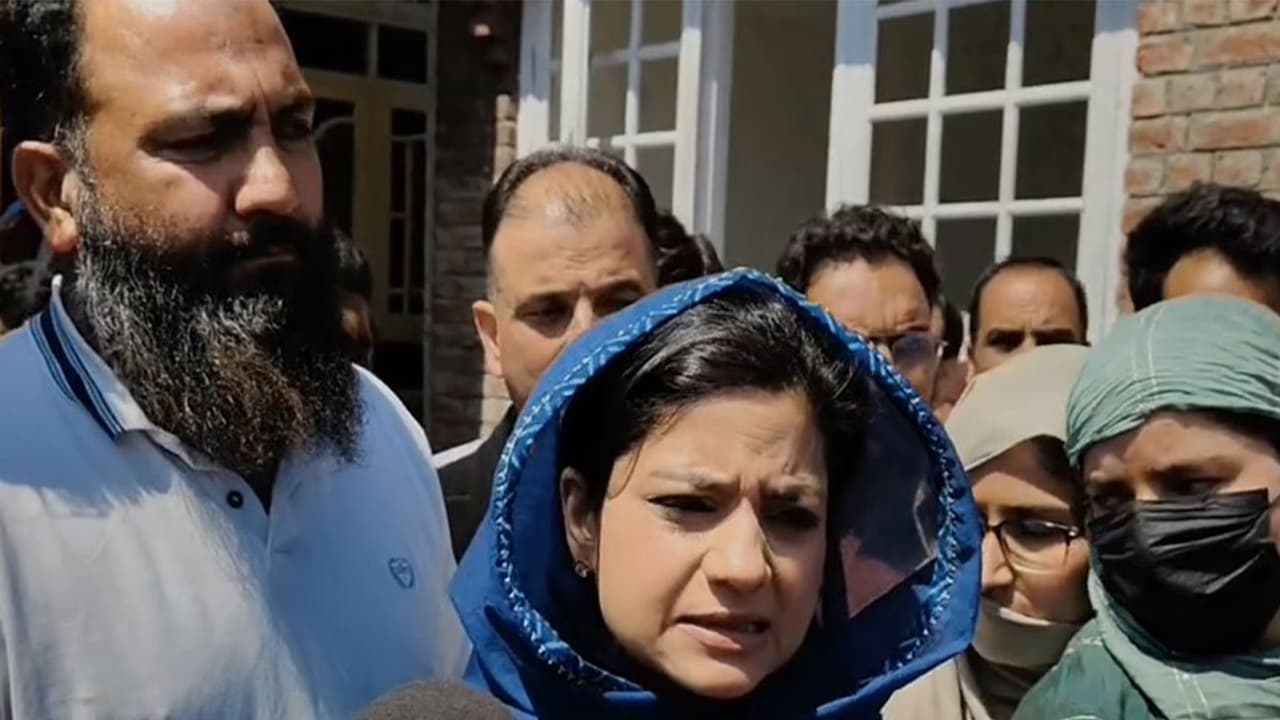 PDP leader Iltija Mufti (Photo/ANI) PDP leader Iltija Mufti (Photo/ANI)