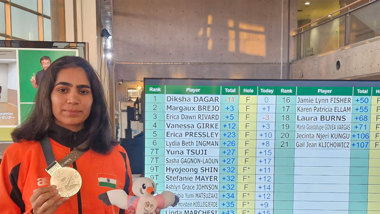 Diksha Dagar. (Photo/IGU) Diksha Dagar. (Photo/IGU)