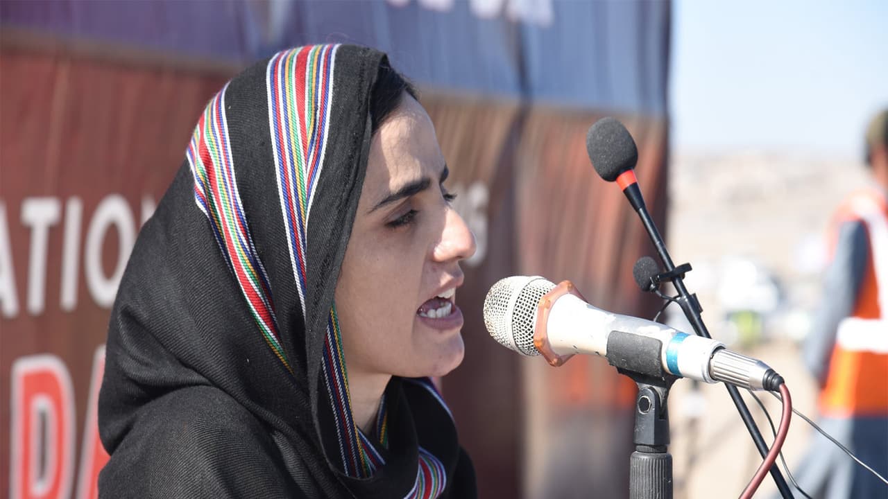 Baloch Yakjehti Committee (BYC) leader Mahrang Baloch (File Photo/X@MahrangBaloch_) Baloch Yakjehti Committee (BYC) leader Mahrang Baloch (File Photo/X@MahrangBaloch_)