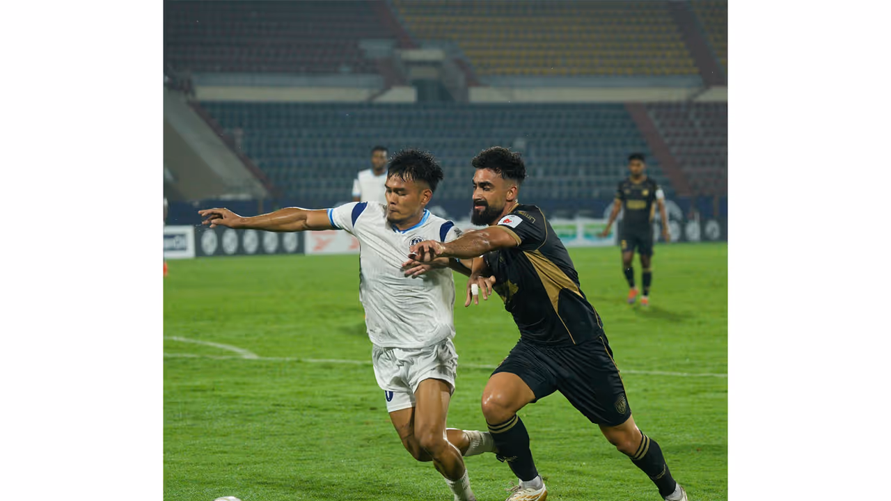 Antonio Moyano in action against Kerala Blasters (Photo: ISL Media) Antonio Moyano in action against Kerala Blasters (Photo: ISL Media)