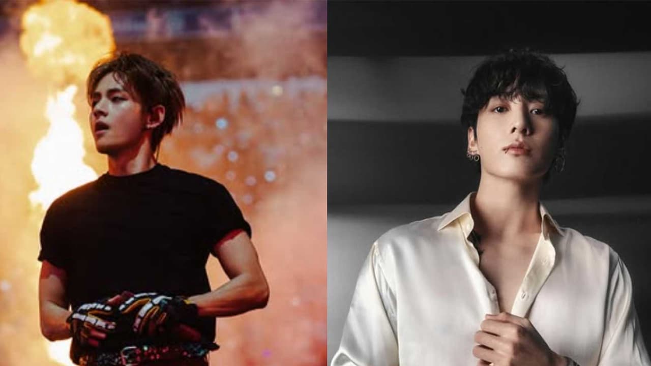 BTS' V, Jungkook (Photo/Instagram/@thv,@mnijungkook) BTS' V, Jungkook (Photo/Instagram/@thv,@mnijungkook)